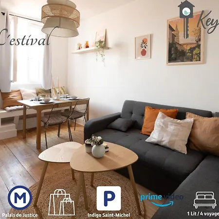 Apartment L'estival Champetre - Metro Et Tramway A Cote *