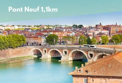 Appartement L'estival Champetre - Metro Et Tramway A Cote Toulouse